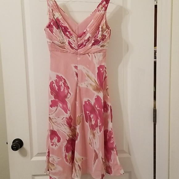 Adrianna Papell Sleeveless Dress with Empire  Silhouette - Picture 7 of 12